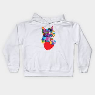 Kitty Love Kids Hoodie